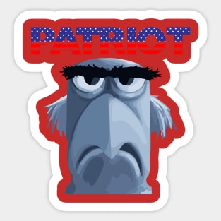 Sam Eagle: Patriot Sticker